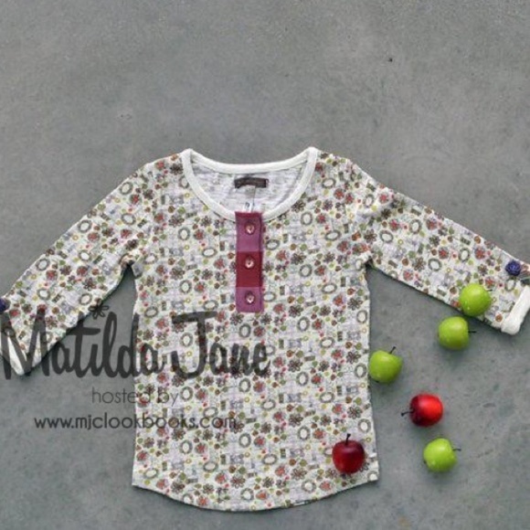 vintage, matilda jane, you and me light bright tee - Picture 1 of 9